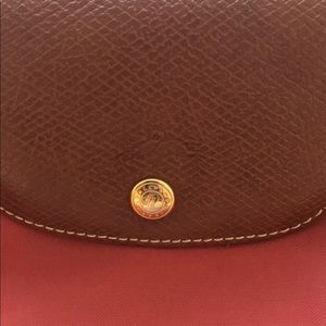 Longchamp, Le Pliage Large Tote, Fall Orange